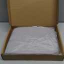 KLIM Grounding Fitted Sheet Queen Size, Earthing Sheets - Pure Silver Fiber & Organic Cotton + Grounding Cord + Tester Pen Included - 5-Year Assurance (Gray, Queen - 60"x80"x15)