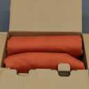 MIULEE Velvet Curtains 96 inches 2 Panels - Luxury Burnt Orange Blackout Curtains for Bedroom Living Room Thermal Insulated Super Soft Window Drapes Rod Pocket & Back Tab, Terracotta Rust Fall Decor