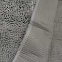 Smiry Luxury Chenille Bathroom Rugs 59x24, Extra Soft and Absorbent Shaggy Bath Mat, Machine Washable, Non-Slip Plush Carpet Runner for Tub, Shower, and Floor, Home Decor Accessories, Grey