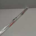 MVG Twirling Marching Baton 28 in stainless steel rubberized ends mini shaft 3/8 with dancing ribbon. Adult Baton.