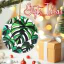 Christmas Ornaments, Monstera Leaf Ornament, Christmas Tree Ornaments, Xmas Decorations, Holiday Decorations, Gifts for Plant Lovers, Holiday Party Gifts, and Xmas Gift Ideas