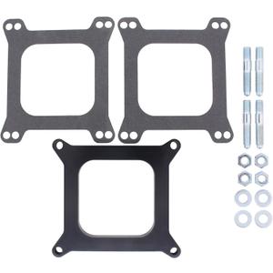 ApplianPar 1/2" Carburetor Spacer Adapter Gaskets for Holley Street Demon for Chevy 4BBL SBC BBC for Edelbrock Carb