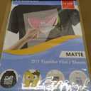 DTF Transfer Film 13"x19" 110 Double-Sided Thick Matte Pretreat Sheets