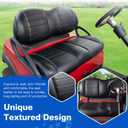 Golf Cart Premium Seat fits Club Car Precedent 2012+/Tempo/Onward
Marine Vinyl Memory Foam Seat Bottom & Backrest,Scratch-resistant, UV-resistant,Easy to Clean