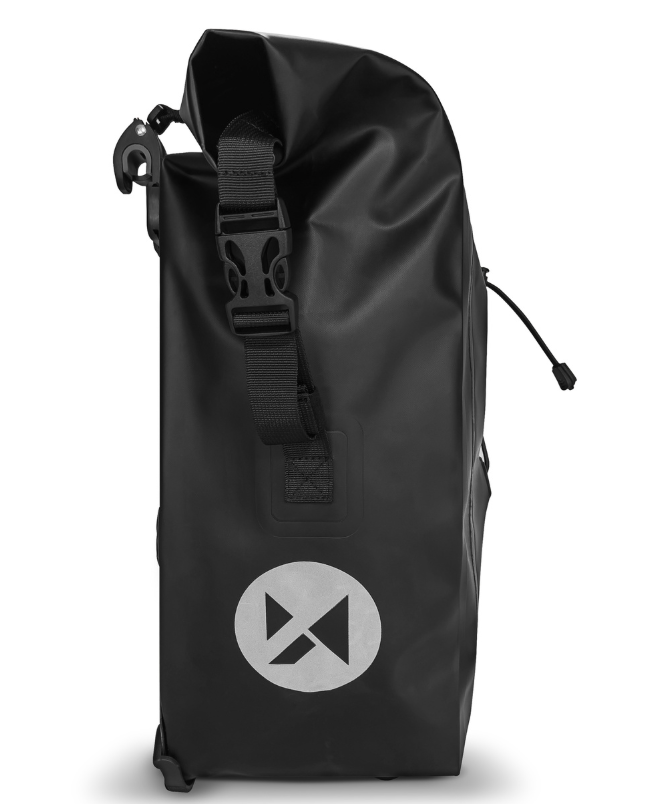 Wozinsky Waterproof Bike Pannier Bag 25L Black