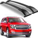 Heavy Duty Aluminum Roof Rack Cross Bars fit for Chevy Tahoe, Chevrolet Suburban, GMC Yukon, Escalade & ESV 2015-2020, 220lbs Adjustable RoofBars for Luggage Rooftop Cargo Carrier