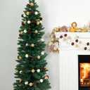 XmasExp Boho Pom Pom Garland Decorations - Large Felt Ball Garland for Mantle, Indoor Home Decor, Tree Ornaments, Kids Room and Party Hanging Decor,13 Ft.