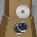 CRALY 3 Inch Super Thin Turbo Diamond Blade, 3/8 in Arbor, 3'' Diamond Stone Blade for Angle Grinder & Circular Saw, Diamond Cutting Wheel for Cutting Granite, Concrete, Brick, Marble, Masonry, 2PC