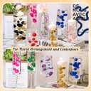 300Pcs Pearl Vase Filler, Ivory Lightpink No Hole Faux Pearl Beads for Centerpieces Vases, Candle Centerpieces, Wedding Birthday Party Home Decor 8/10/14/20mm