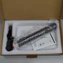 Tripod for iPhone with Light, Portable 15W Ring Light with Stand and Phone Holder for Video Recording, 6000mAh Magnetic Phone Tripod with Light 2500K-9000K for Food Hunt, Mukbang Video, Vlogging, CRI95