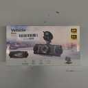 4K+1080P*3 FHD Car Camera, 4 Channel 360 Dash Cam Front Rear Inside & Left Right, 5GHz WiFi & App Control, 24H Parking Mode, G-Sensor, 8 IR Lamps Night Vision, Loop Recording, Includes 64GB SD Card