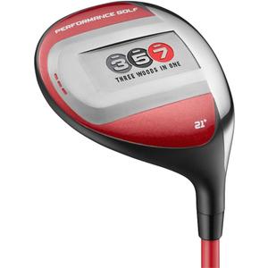 Performance Golf 357 Fairway Hybrid | Distance of A 3-Wood, Easy to Hit As A 7-Wood | Clean Contact from Any Lie | 21-Degree Loft | Carbon Fiber | Shaft Material: Graphite 