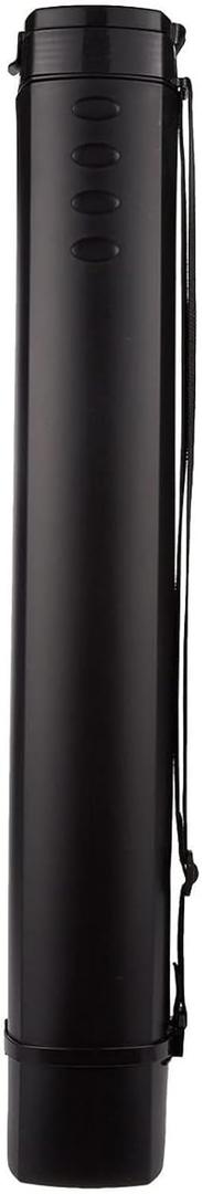 Juvale Black Expandable Storage Tube for Posters, Blueprints, and Artwork ( 20 to 35 In)