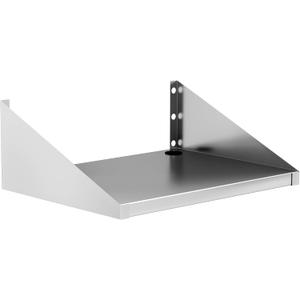 Stainless Steel Microwave Shelf Wall Mount, 24"x18"
