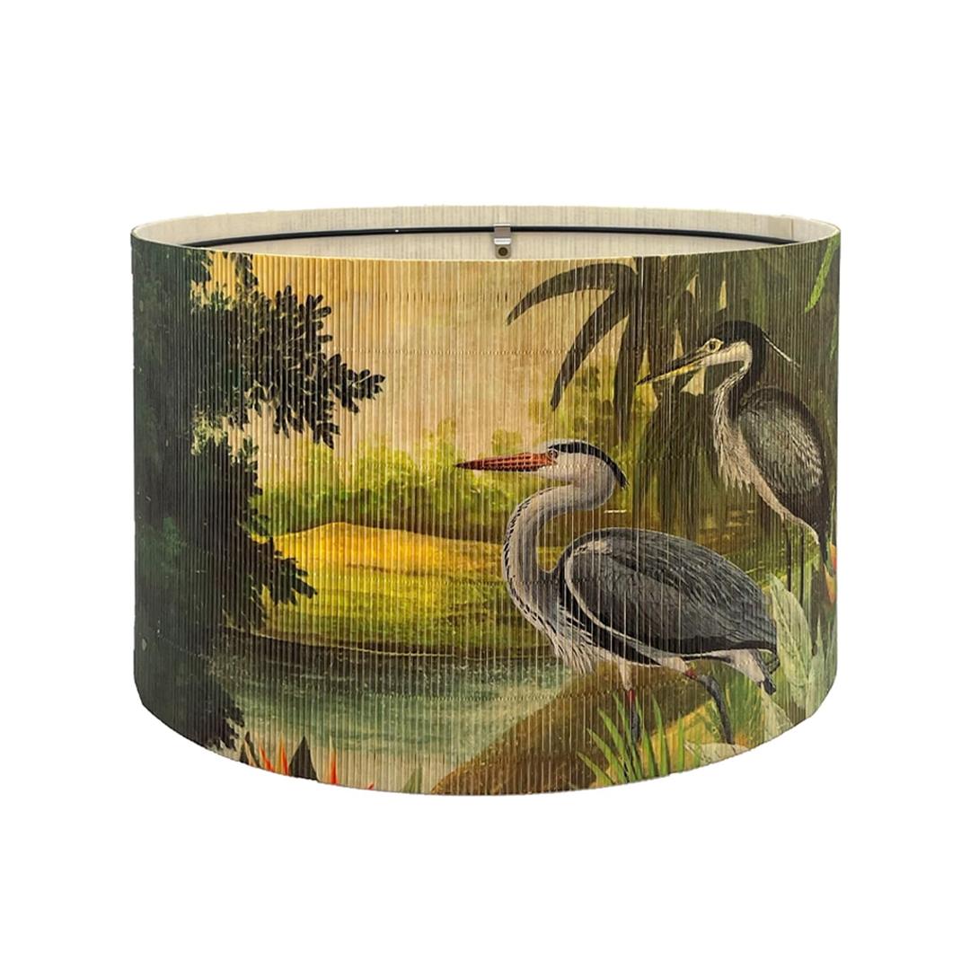 Rustic Vintage Pendant Floral Lamp Shade 13.8x9 Inch