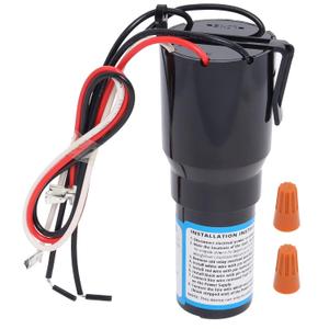RCO810 3 n' 1 Start Hard Start Kit Compatible with Supco Refrigerator Freezers Relay Capacitor Overload 1/12-1/5 HP 110-125VAC Replaces TJ90RCO810 AP4503019 ERP810 HS8 HS810 RC100