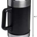 STANLEY Classic Stay-Hot French Press Coffee Maker 48 oz | 5 Minute Brew, 4 Hours Hot | Mesh Filter for Coffee Grounds | Insulated Stainless Steel French Press | BPA-Free | Black 2.0