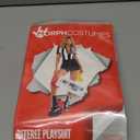 Morph Adult Referee Costume Women Referee Bodysuit Outfit for Womens Football Soccer Basketball Halloween Costumes For Women (Large)