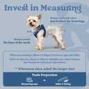 Rabbitgoo Small Dog Harness, Step-in Soft Mesh Puppy Vest with Safety Buckle, Breathable Reflective Pet Harness for Small Sized Dogs, Navy Blue S