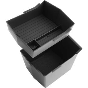 CDEFG Double Layer for 2025 2026 Subaru Forester Accessories Center Console Organizer Tray Forester (Sport, Limited) Armrest Storage Middle Console Insert