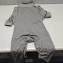 Dog Recovery Suit Abdominal Wound After Surgery Wear Prevent Licking Wounds E-Collar & Cone Alternatives Postoperative Shirt Dog Pajamas Long Sleeve Prevent Shedding (Large, Grey) (Large (Pack of 1))