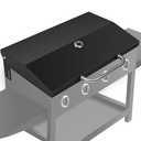 okkbiys with Thermometer Griddle Lid for Blackstone 36 Inch Griddle, Upgrade for Blackstone Griddle Cover 36" 1836 1554 1565 1825 1866 2149 1984 2151 1863 2122 1841 Griddle Cover