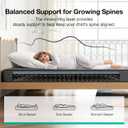 Novilla Twin Mattress for Kids,6 Inch Hybrid Twin Size Mattress with Bonnell Coil & Gel Memory Foam Layer for Pressure Relief & Breathable Construction Mattresses in a Box CertiPUR-US Certified