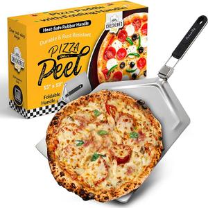 pizza peel with folding handle