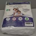 Queen Mattress Protector Bedbug Waterproof Zippered Cover - Deep Pocket Fits up to 20" Depth - Hypoallergenic Premium Quality Encasement Protects Against Dust