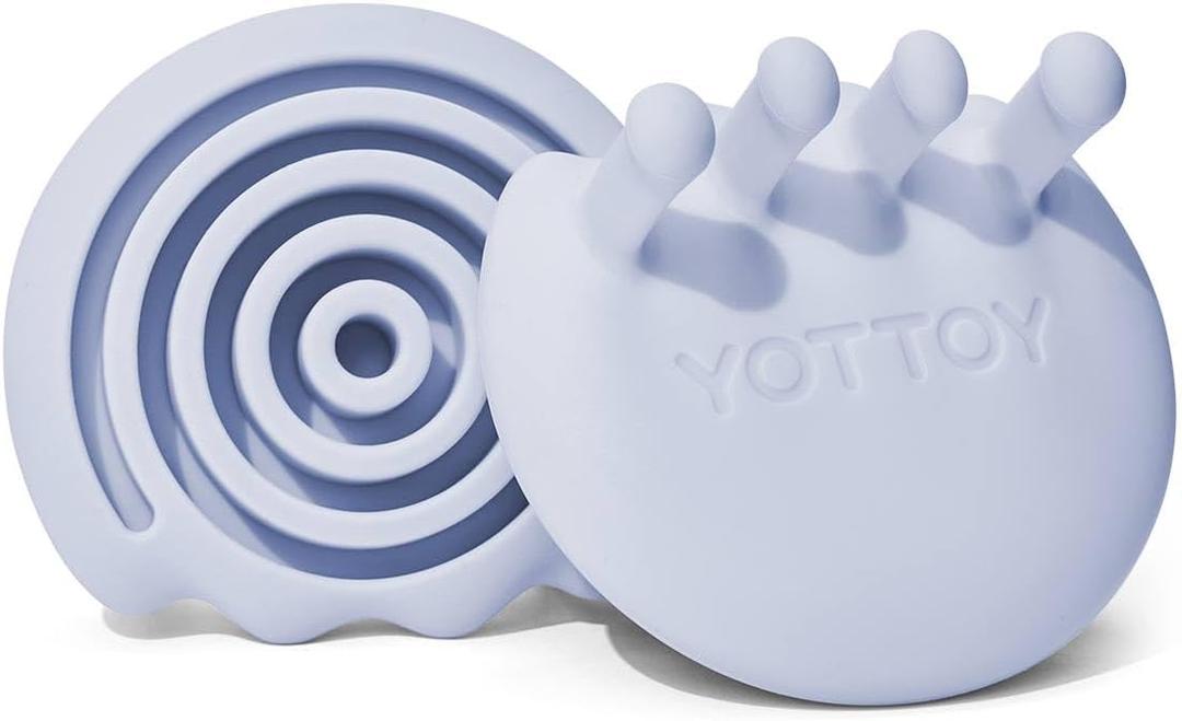 YOTTOY Foot Arch Trainer for Flat Feet, Plantar Fasciitis Relief &Arch Support Strengthening, Portable Arch Metatarsal Exercise Brace for Home and Gym (Blue)