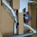 KMINA Toilet Safety Rails for Seniors, Adjustable Frame with Grab Bars
