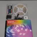 KSIPZE 100ft Led Strip Lights RGB Music Sync Color Changing Bluetooth Led Lights with Smart App Control Remote Led Lights for Bedroom Room Lighting Flexible Home Dcor
