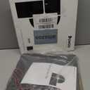 POWOXI-Upgraded-20W-Solar-Battery-Charger-Maintainer, External Smart 3-Stages PWM Charge Controller, 12V Solar Panel Trickle Charging Kit for Car, Marine, Motorcycle, RV, etc (Black)