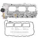 Engine Valve Cover with Gasket Bolts Kit & Oil Cap Replacement for BMW 335i 535i 2010-2017, 740i 740Li 2013-2015, X3 X5 X6 2011-2019 3.0L 11127570292, 11 12 7 570 292, 264-937 Upgraded Aluminum N55