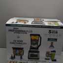 Ninja BN801 Professional Plus Kitchen System, 1400 WP, 5 Functions for Smoothies, Chopping, Dough & More with Auto IQ, 72-oz.* Blender Pitcher, 64-oz. Processor Bowl, (2) 24-oz. To-Go Cups, Grey