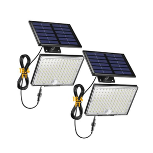 SUPERDANNY Solar Outside Lights with 113 Bright LEDs 7000K