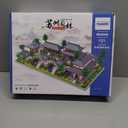 Kadablk Architecture Chinese Style of Suzhou Garden,Set 3 Backyard, Micro Block,Classical Famous Building Block Set,Asian Cultures,3988 PCS for Adults and Teens