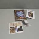 Fsolis Book Nook Kit, 3D Wooden Puzzles for Adults Booknook Magic Bookshelf Miniature Kit Shelf Decor Decoratvie Bookends Tiny House Gifts for Women Readers Book Lovers(Nebula Common Room)