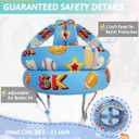 Simply Kids Baby Helmet for Crawling Walking I Baby Head Protector No Bumps and Soft Cushion Infant Baby Safety Headguard for Learning to Walk I Toddler Helmets 1-2 Years Old, 6-12 Months (Pink Fox)