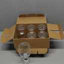 Pint Glasses, All Purpose Drinking Tumblers, Clear Glass Bar Tumblers Cocktail Mixing Glass, Great for Restaurants, Bars, Parties - Premium Beer Glasses Tumbler Set of 6