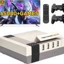 Kinhank Super Console Cube X3 Retro Game Consoles Built-in 65000+ Games, Android 9.0/Emuelec 4.6/CoreE System, S905X3 Chip, 8K UHD Output,2.4G/5G, Emulator Console Compatible with Most Emulators