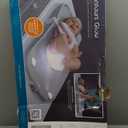 Contours Glow Motion Sensing Light Up Waterproof Wipeable Baby Diaper Changing Pad for Dresser or Table, Adjustable Brightness for Nighttime Change, Easy to Clean Surface, Soft & Comfortable Foam