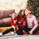 MNKXL Santa Hats Bulk for Adults,Christmas Hats Plus Size,Mens Womens Thickened Red Santa Claus Hat for Xmas Party