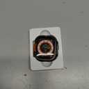 Rugged Metal Case Compatible with Apple Watch Ultra 3/2/1 49mm Case, 2 in 1 Protective Bumper Cover with Back Shell for iWatch Ultra 49mm, Black