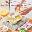 2 x Egg Shell Opener, 2025 Upgrade Eggs Shell Opener for Raw Eggs, Egg Opener Makes Cook and Bake Efficient, Egg Cracker Tool Helps You Crack a Whole Egg Into the Bowl or Pot.