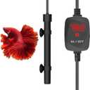 Aquarium Heater 50W Super Small Fish Tank Heater with Digital Display Thermostat, Alumina Ceramic Betta Tank Heater Turtle Heater for 5-10 Gallon Tanks