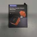 2026 Wireless CarPlay Adapter for iPhone  Android Auto Mini Wired to Wireless Apple Car Play Adapter Plug & Play Compatible for iPhone iOS 10+ Android 11+ with After 2016 Cars (Orange)