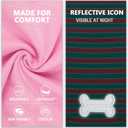 KYEESE 2Pack Dog Shirt, Soft Striped Dogs T Shirts, Lightweight Pet Tank Top, Sleeveless Dog Shirt for Dogs, Stretchy Comfortable Pet Vest, Pink, 3XL