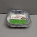 Air Fryer Paper Liners, 100Pcs Aluminum Foil Air Fryer Disposable Paper Liner, 6.3 Square Non-stick Sheets, Food Grade Aluminum Foil for Baking, Frying, Grilling, Roasting Microwave