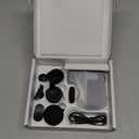 Mini Massage Gun with 10 Massage Heads, Percussion Deep Tissues Handheld Muscle Massager, 8mm Amplitude High-Intensity Massager Gun for Pain Relief for Office Gifts for Her, Home, Athletes (Black)